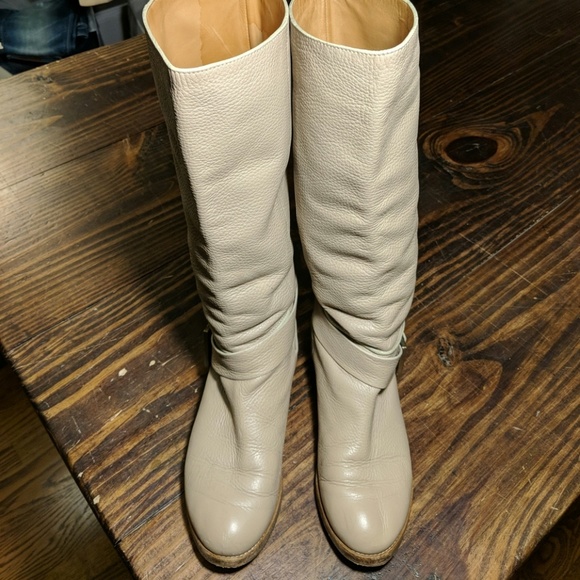 Chloe “Erin Prince” Tall Leather Riding Boots - Picture 4 of 8